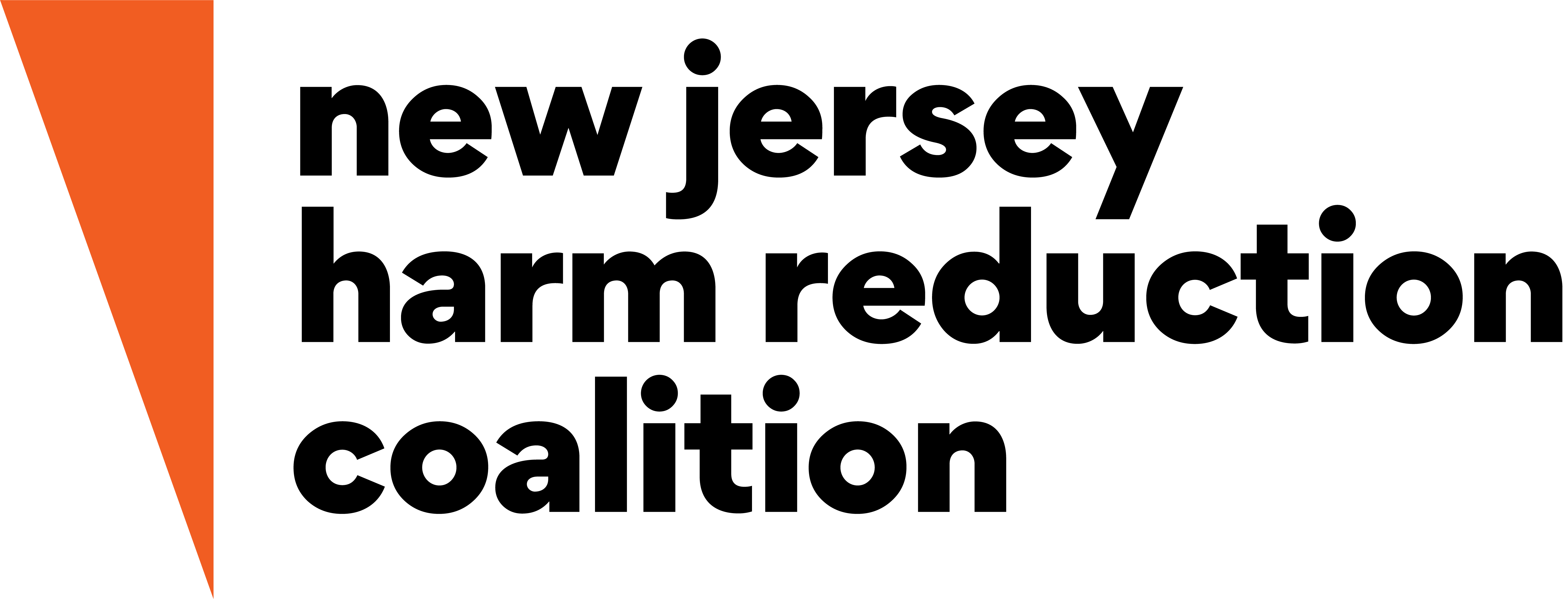 NJHRC Dark Orange Full Logo (Transparent PNG)